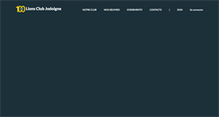 Desktop Screenshot of lionsclubjodoigne.be